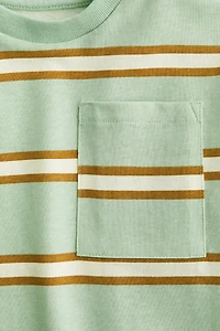 Motif-detail Cotton T-shirt