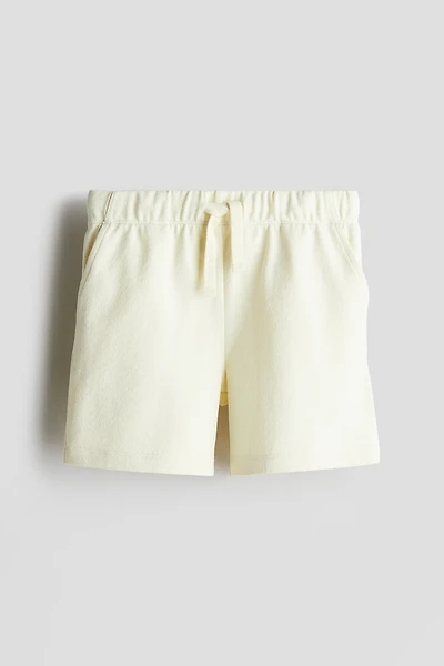 Textured Jersey Shorts