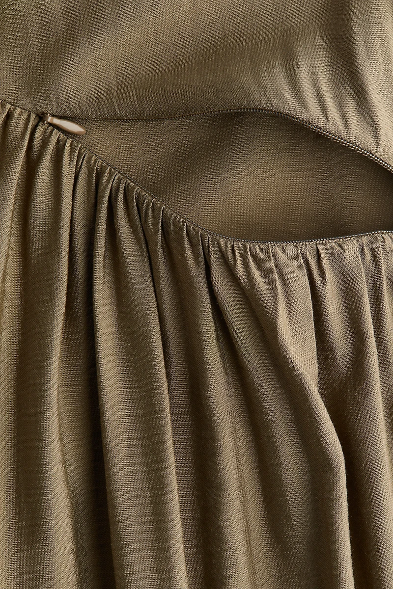 MAMA Viscose-Blend Nursing Dress