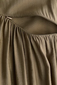 MAMA Viscose-Blend Nursing Dress