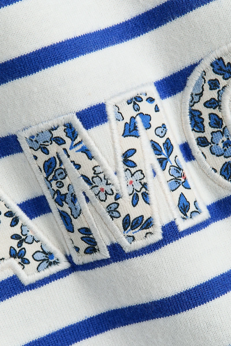T-shirt en coton avec appliqués
