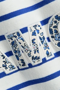 T-shirt en coton avec appliqués