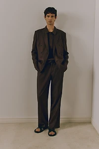 Relaxed-Fit Suit Pants