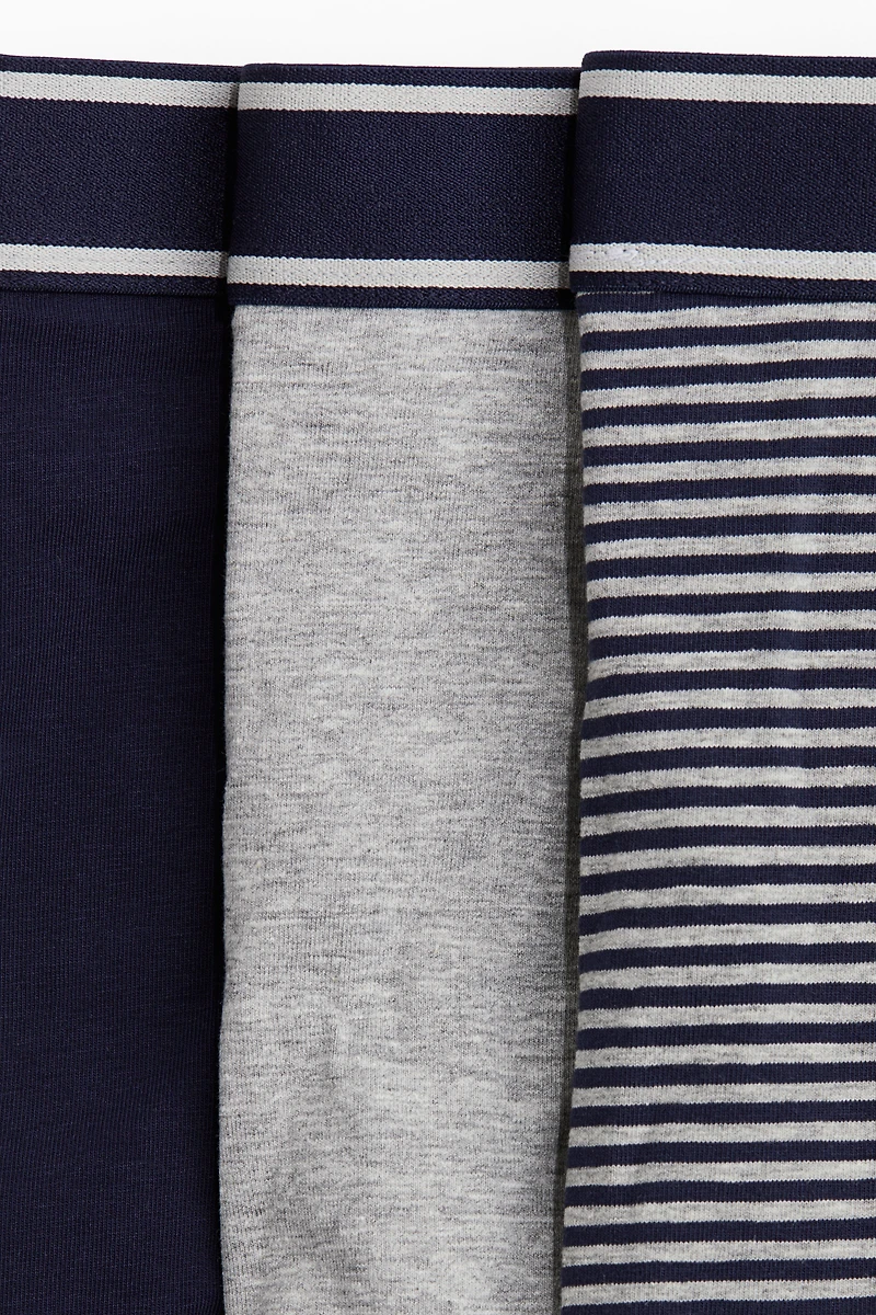 3-Pack Mid-Length Boxer Briefs