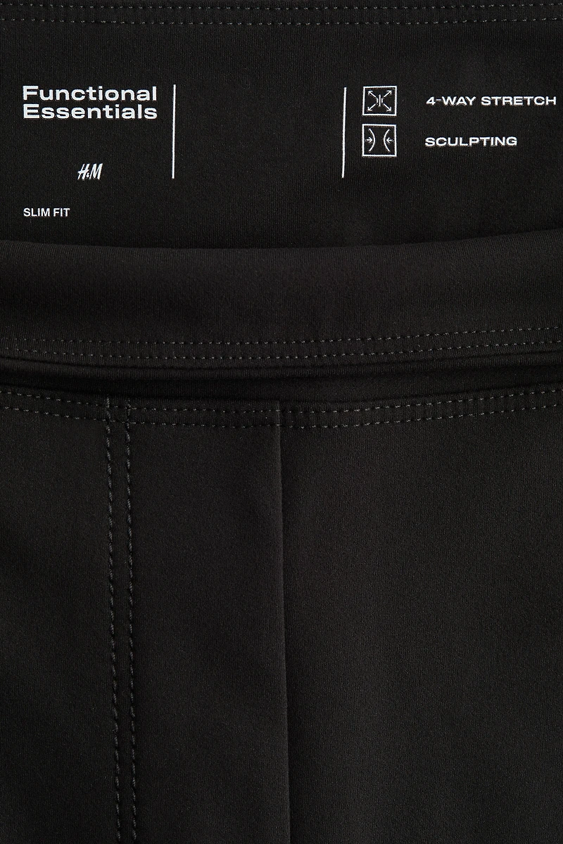 Four-Way Stretch Flared Pants