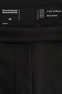 Four-Way Stretch Flared Pants