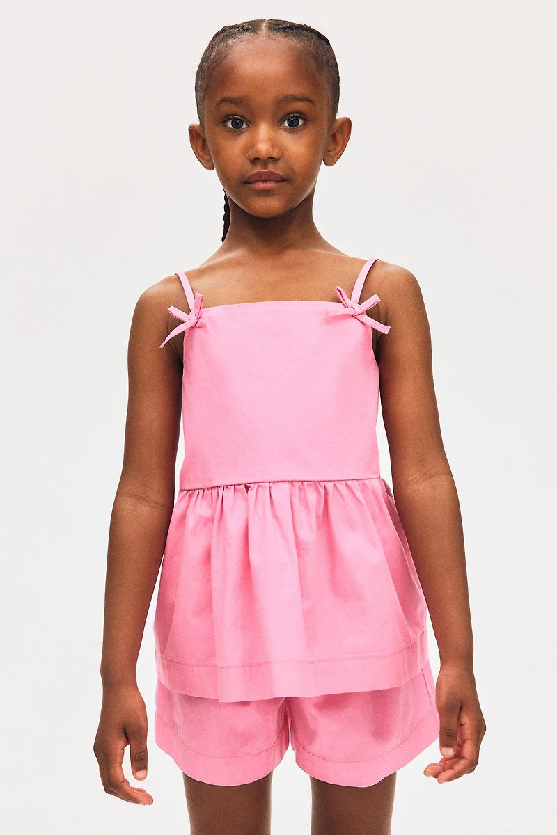 2-Piece Cotton Poplin Set