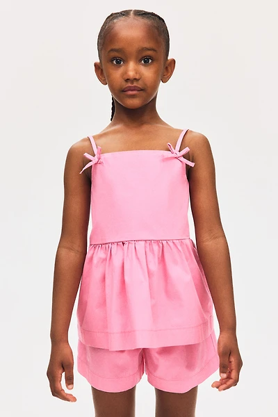 2-Piece Cotton Poplin Set
