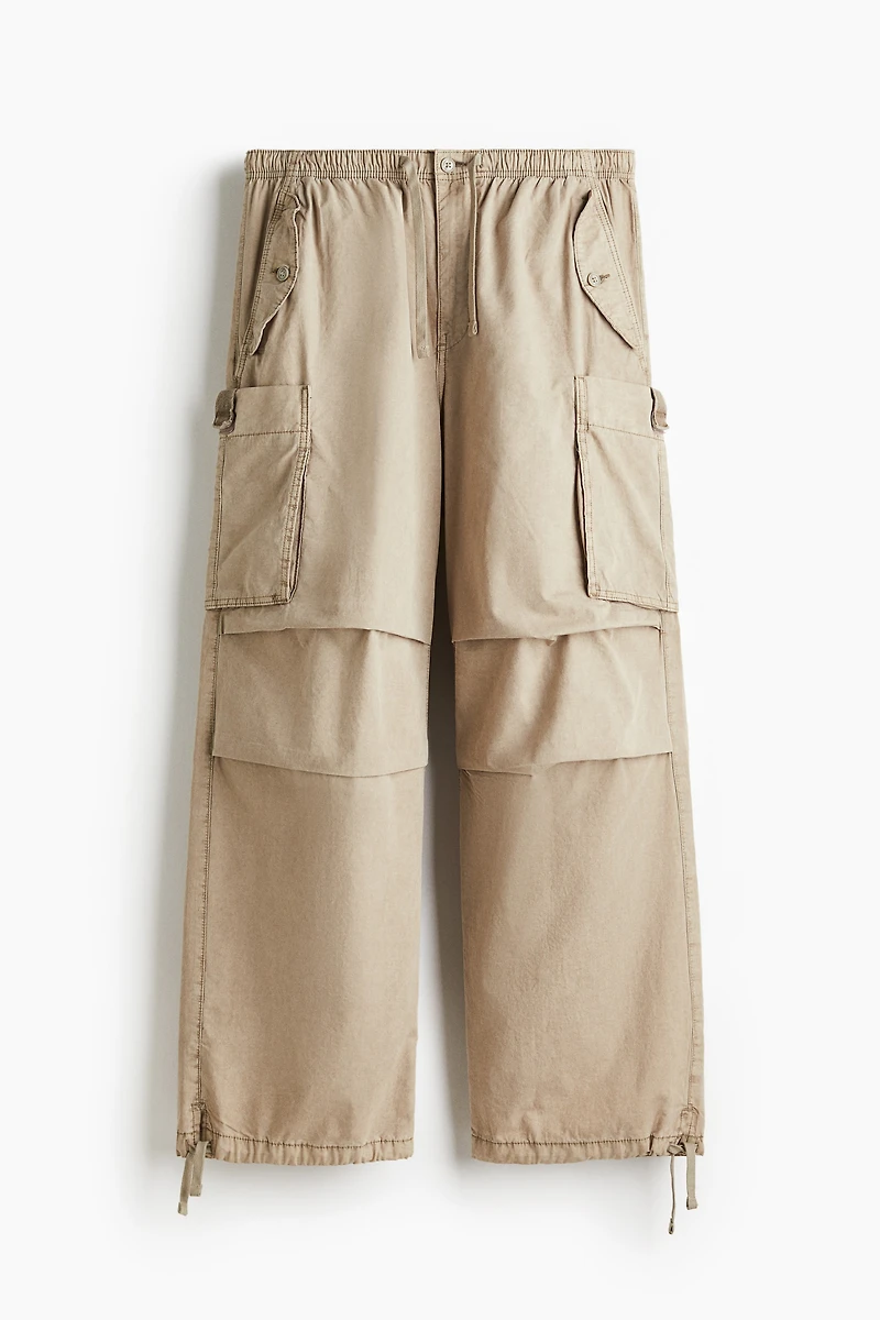 Loose-Fit Parachute Pants