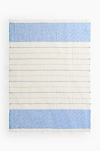 Linen-Blend Throw