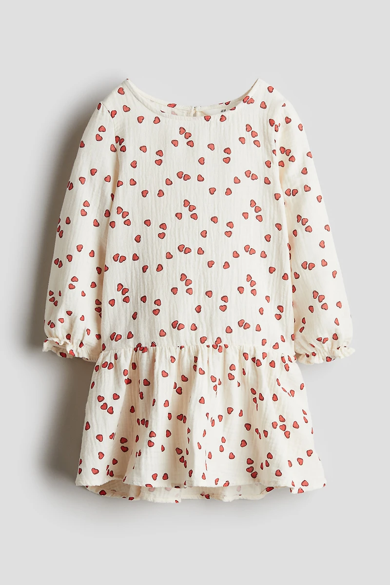 Robe en mousseline de coton