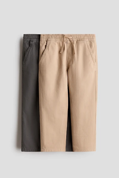 2-Pack Cotton Pull-On Pants