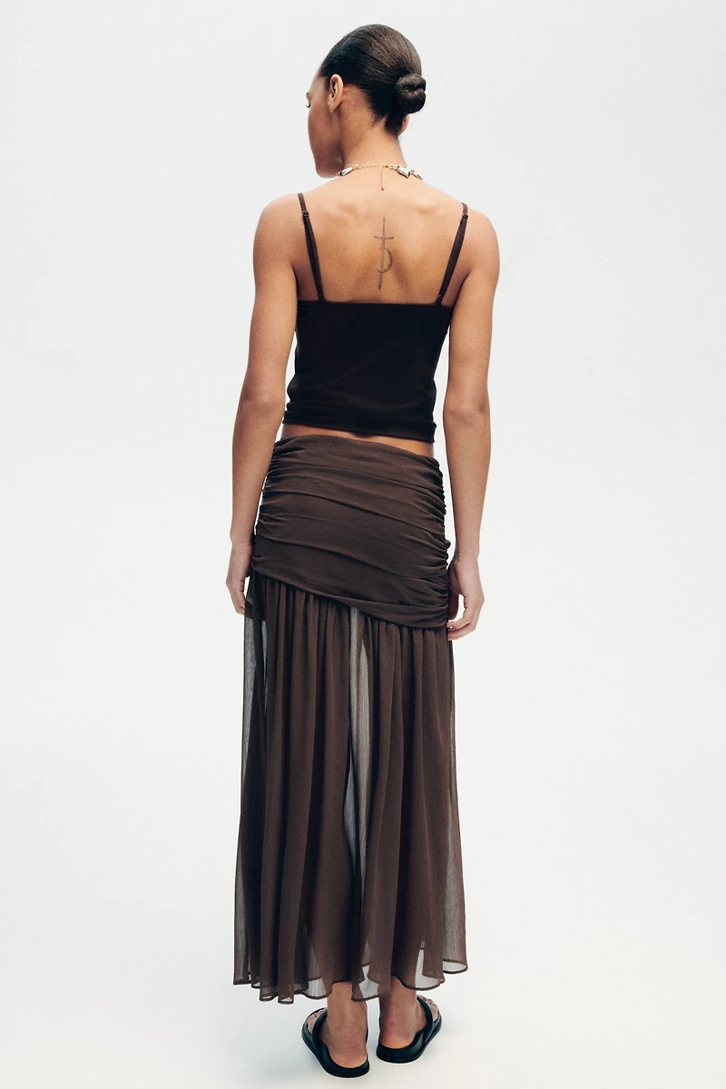 Sheer Maxi Skirt