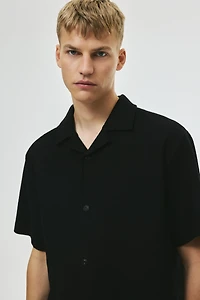 Loose-Fit Brushed Resort Shirt