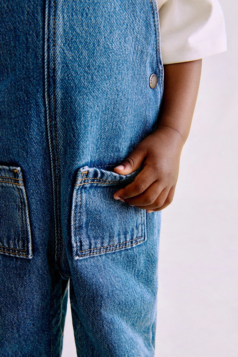 Denim Overalls
