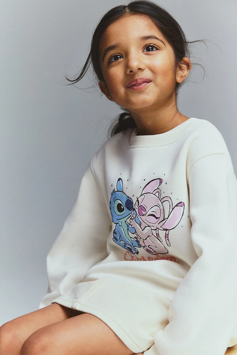 Sweatshirt with Motif