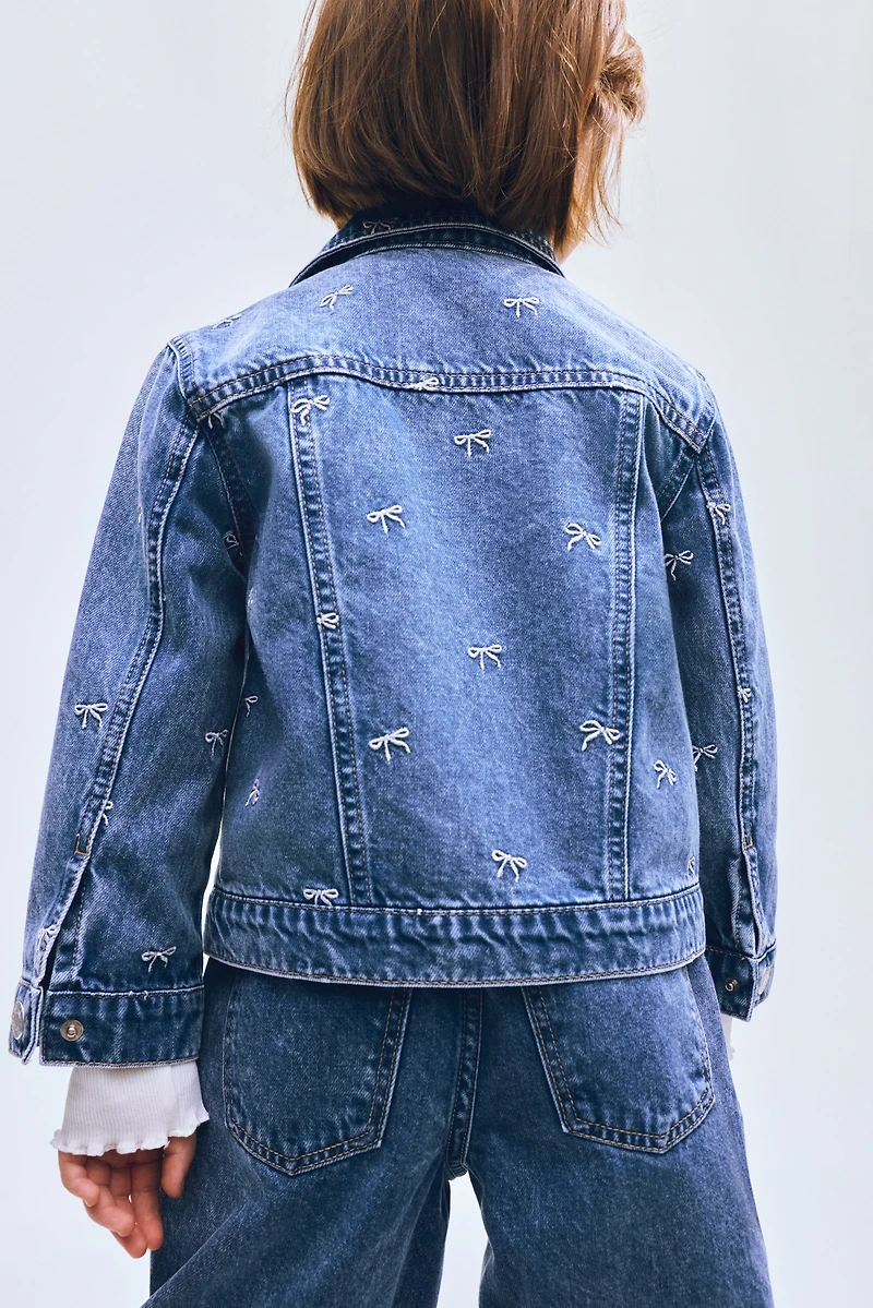Embroidered Denim Jacket