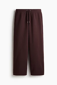 Pantalon en molleton ample