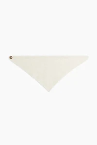 Mohair-Blend Triangle Scarf