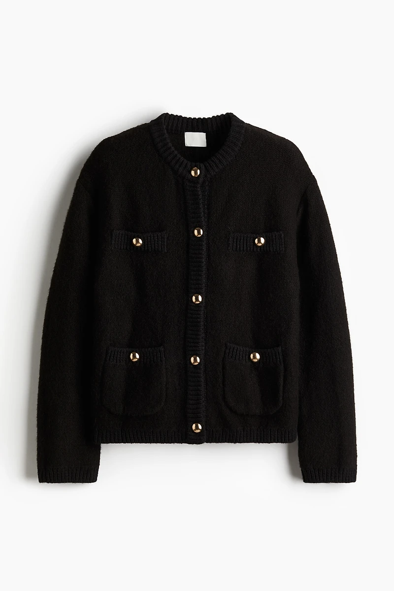 Pocket-Detail Cardigan