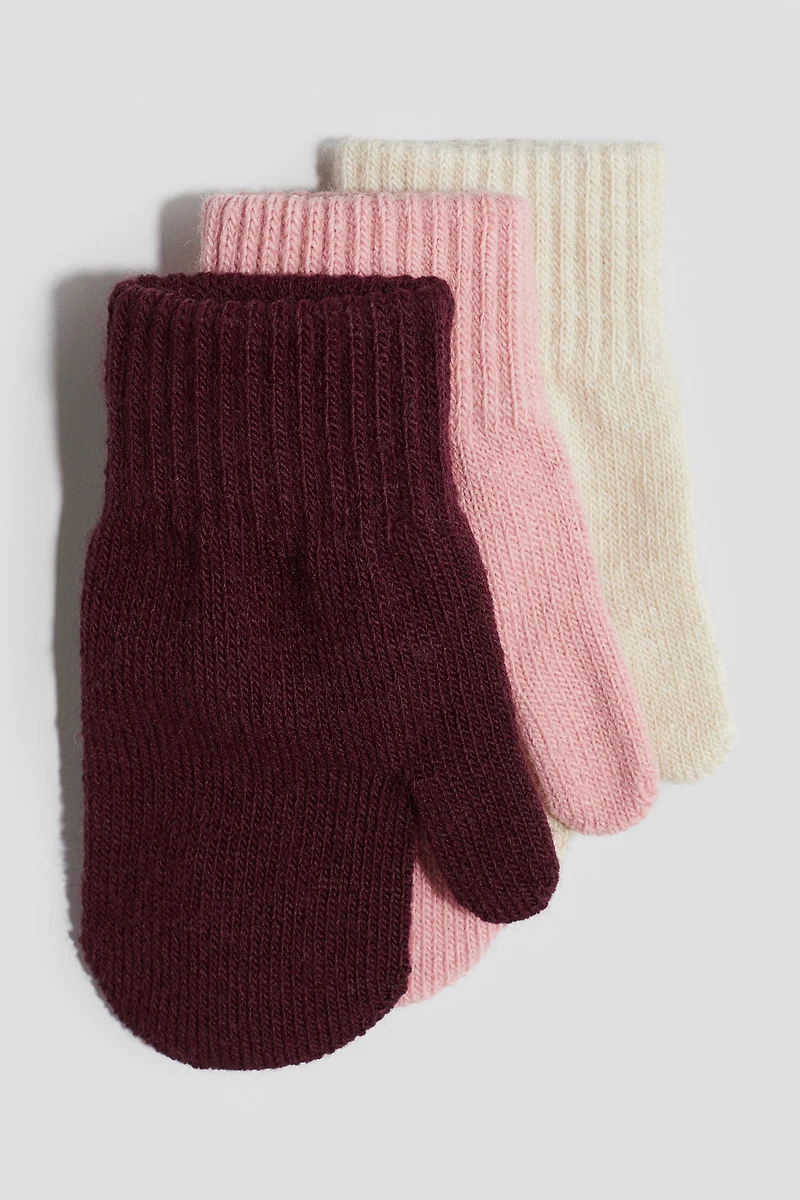 3-pack Mittens