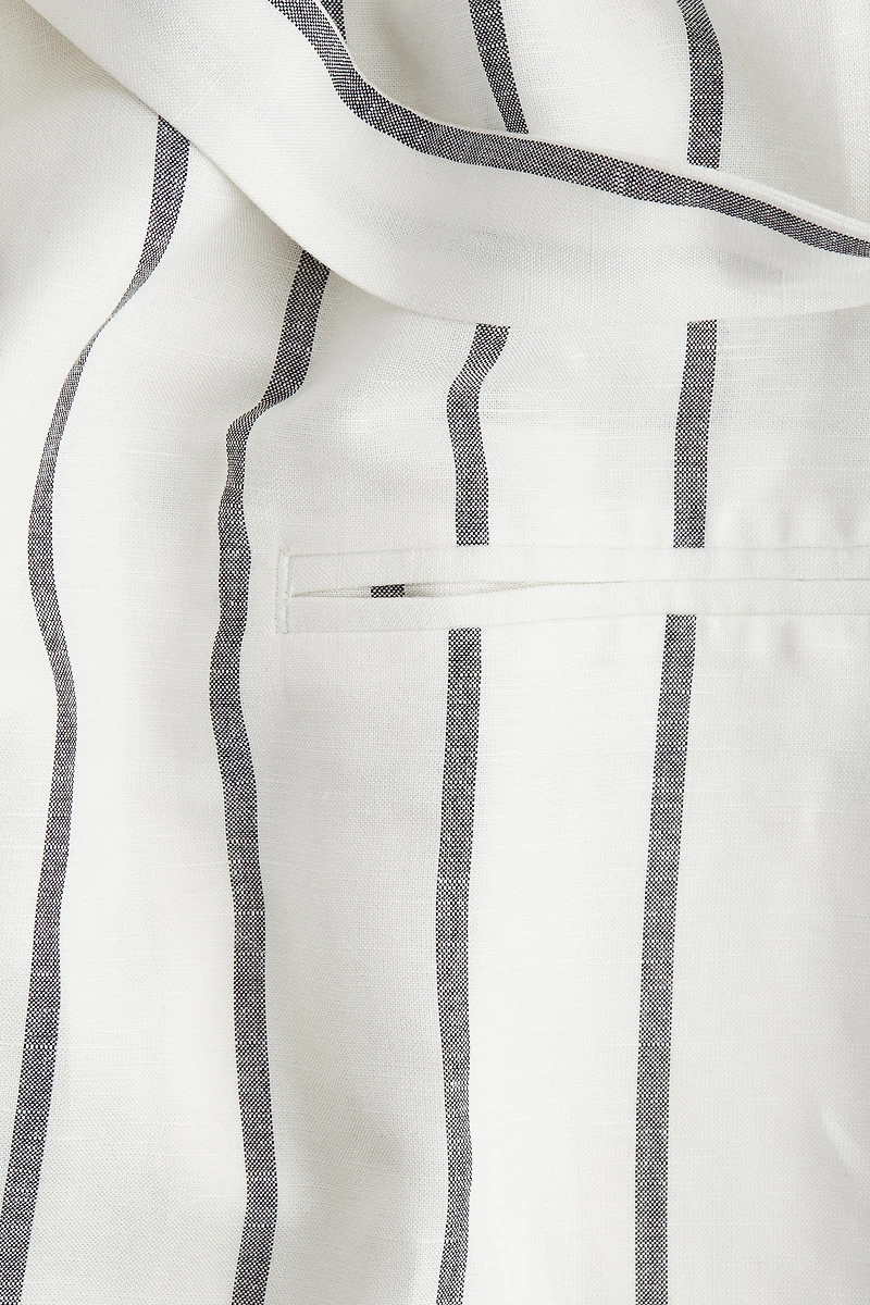Linen-Blend Jacket
