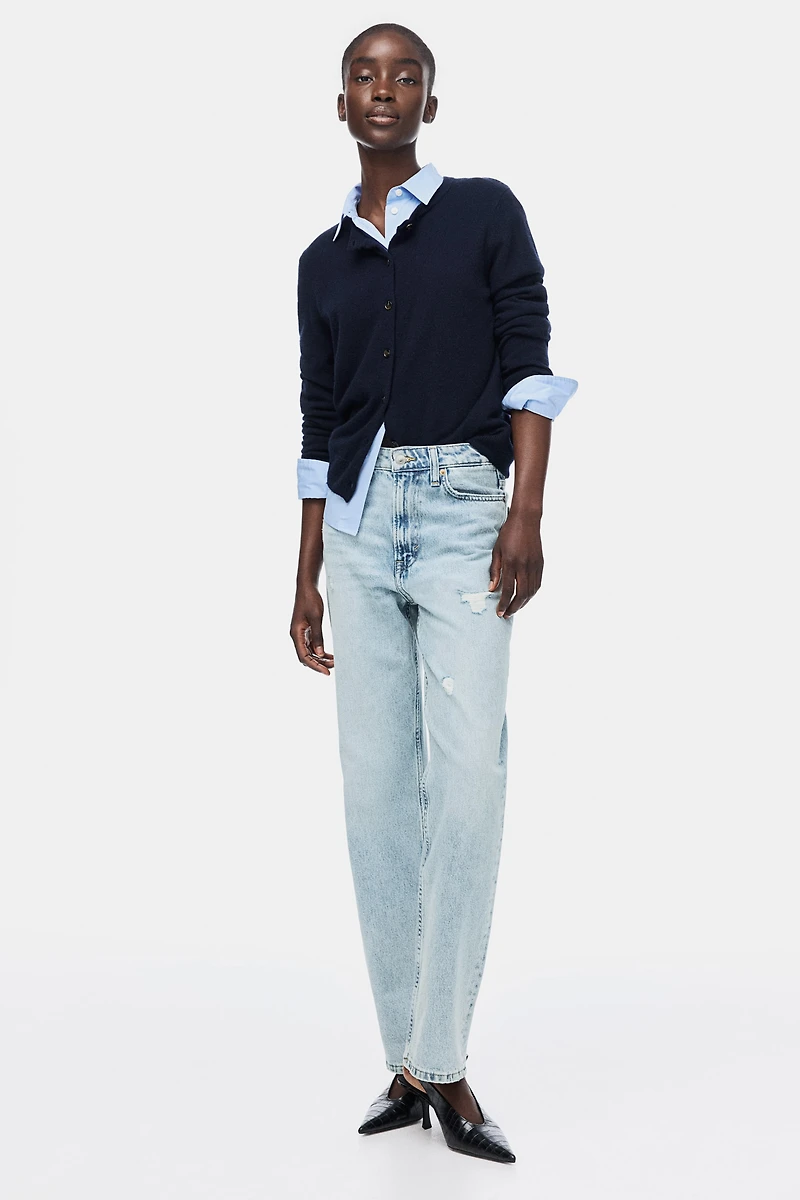 Straight High Jeans