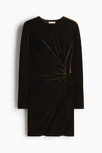 Twist-Detail Dress