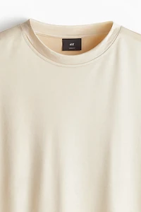 T-shirt ample en satin