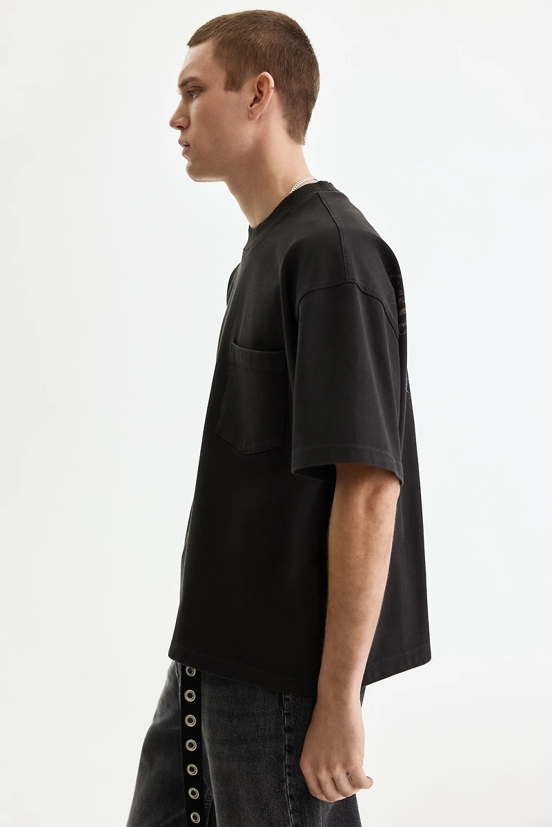 Oversized-Fit Printed T-Shirt