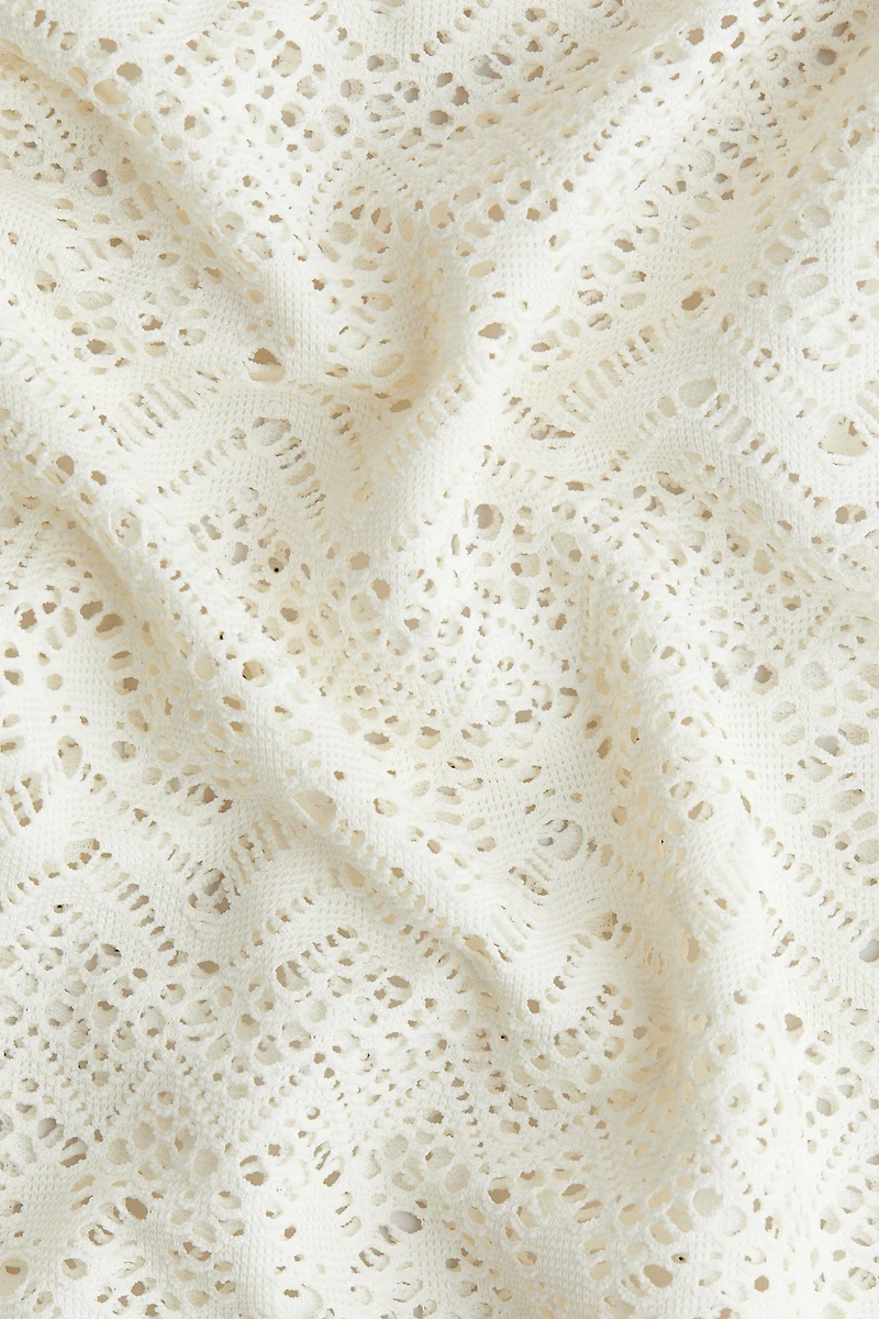 Crochet-Look Beach Dress