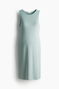MAMA Sleeveless Microfiber Dress