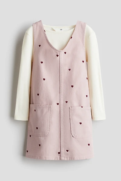 2-piece Dress and Top Set
