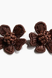 Flower-Shaped Earrings