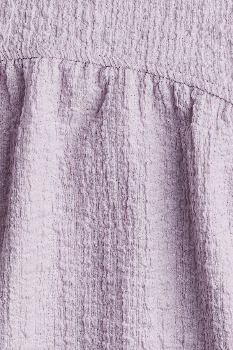 Textured Jersey Dress