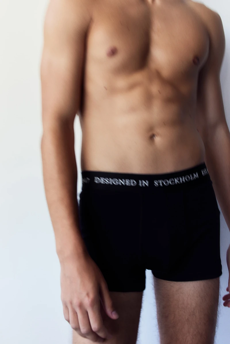 3-pack Short Boxer Briefs with Lycra®