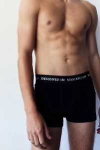 3-pack Short Boxer Briefs with Lycra®