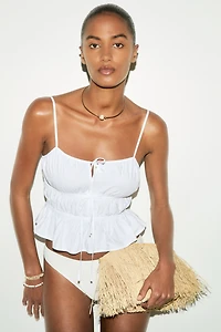 Peplum Camisole Top