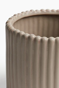 Large Stoneware Plant Pot