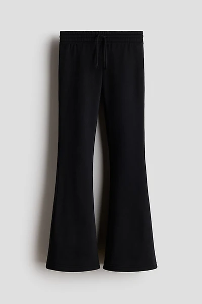 Flared Brushed-Inside Joggers