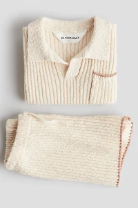 2-piece Bouclé-Knit Set