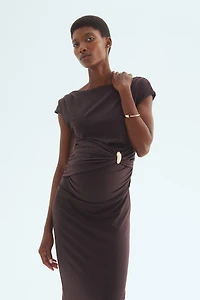 MAMA Draped Dress