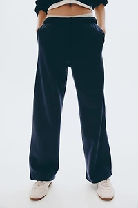 Wide-leg Joggers