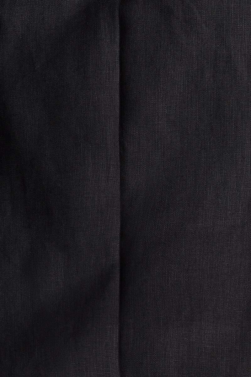 Slim-Fit Linen Suit Pants