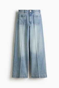 Wide High Jeans