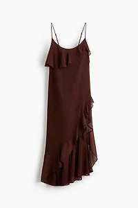 Flounced Strappy Dress