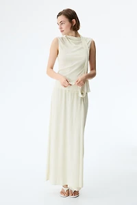 Haut avec détail style écharpe