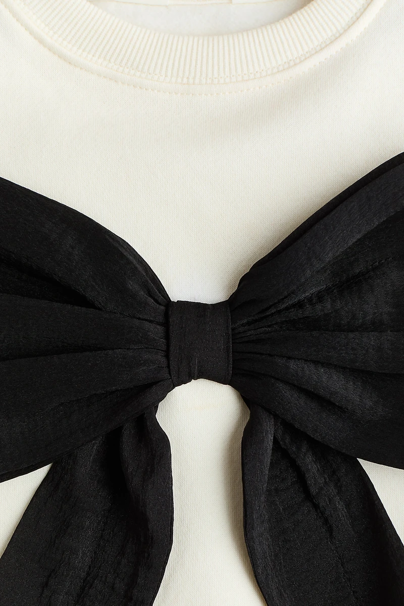 Bow-Detail Sweatshirt