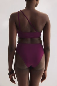 Haut de bikini asymétrique coussiné