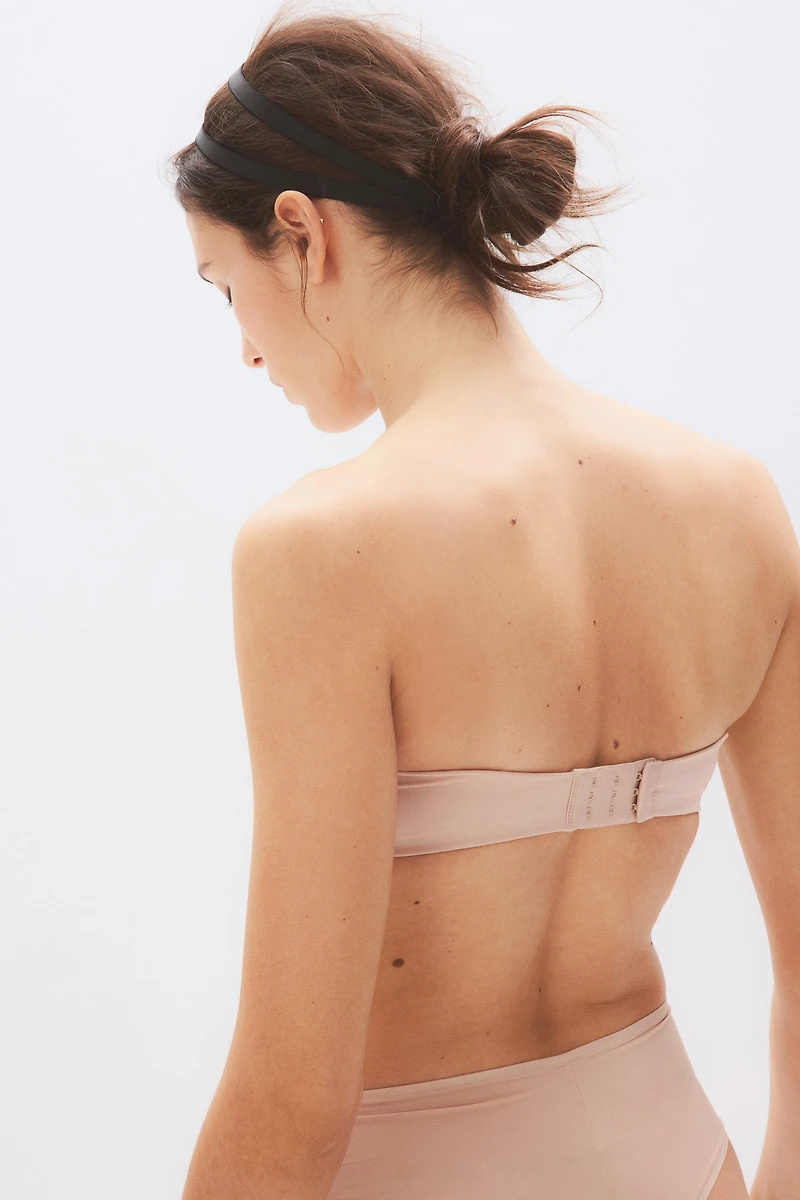 Microfiber Super Push-up Balconette Bra